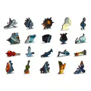 Spooky dovleci noapte Halloween copac puzzle