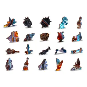 kaszás halloweenja fa puzzle