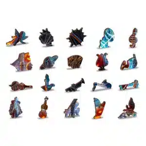 puzzle din lemn de Halloween