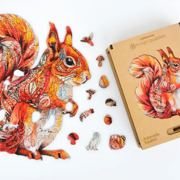cuki mókus fa puzzle