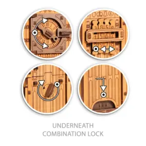 Big Ben 3D fa szabadulós puzzle