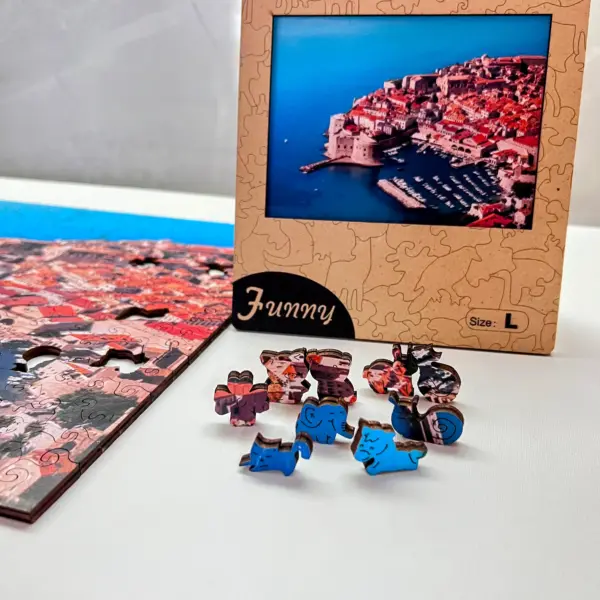 Horvators Dubrovnik puzzle din lemn