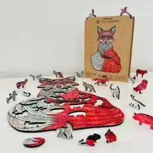 Puzzle din lemn Cunning Fox