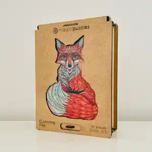 Puzzle din lemn Cunning Fox