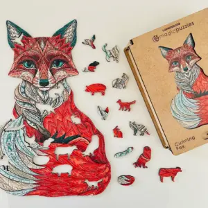 Ravasz Róka fa puzzle