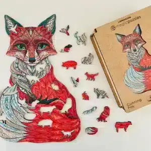Puzzle din lemn Cunning Fox