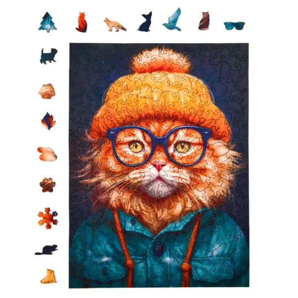 Giovanni, a vörös macska fa puzzle