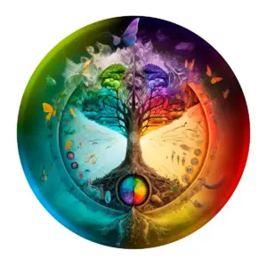 élet fája fa puzzle