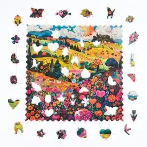 fapuzzle frumoasă pajiște