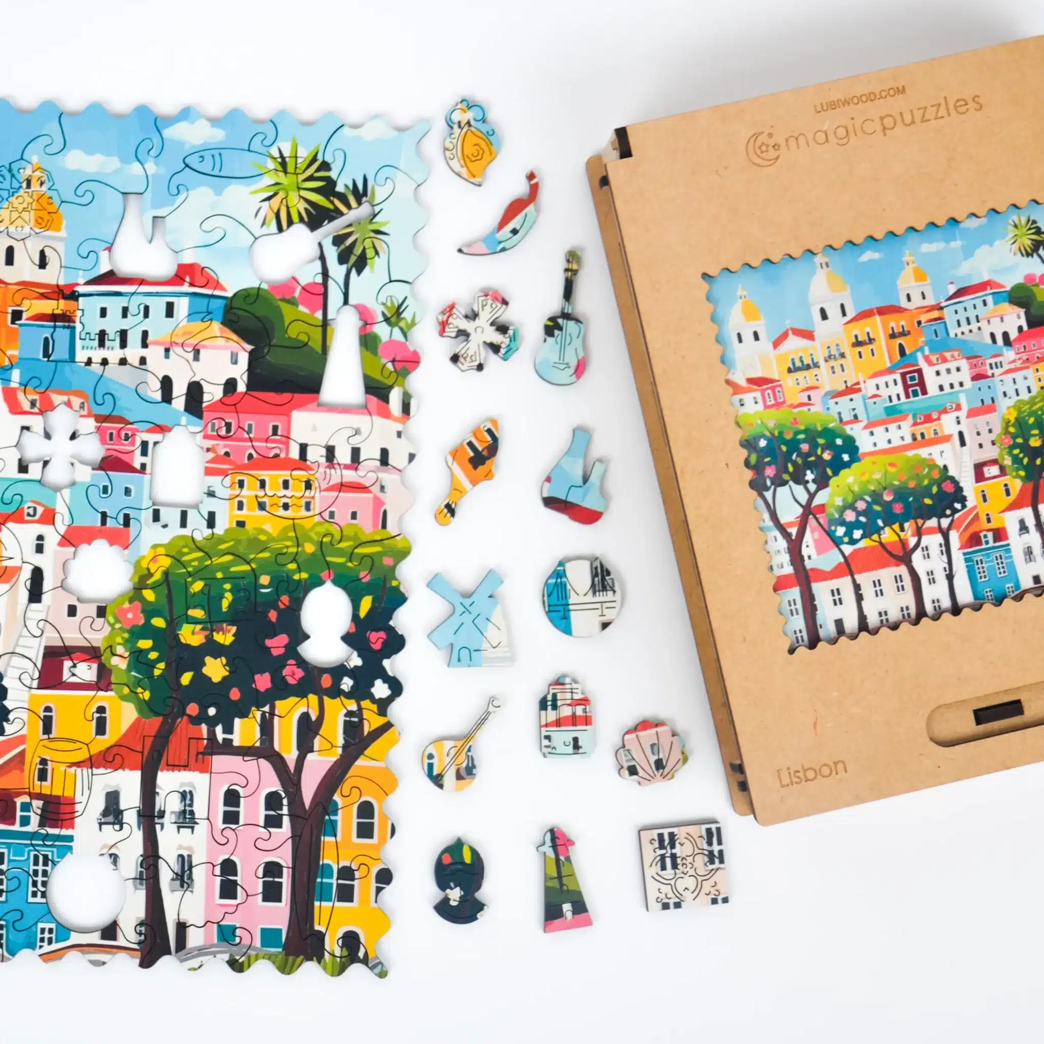 Lisszabon fa puzzle