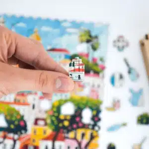 Lisabona puzzle din lemn