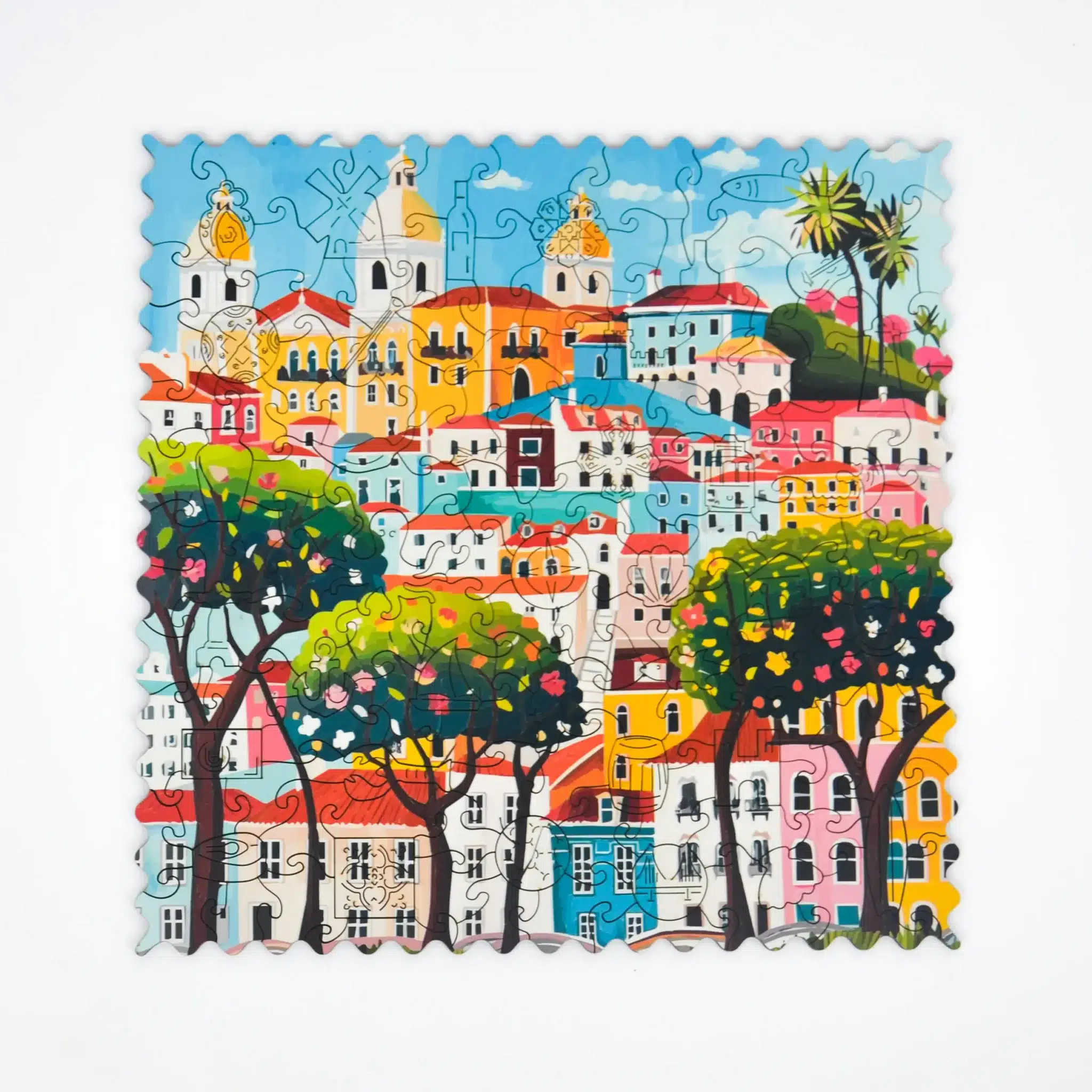 Lisszabon fa puzzle