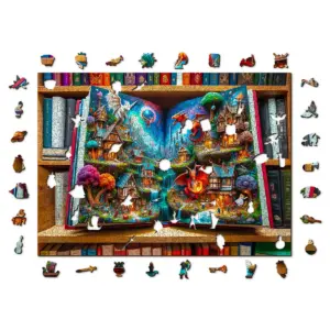 elvarázsolt mese fa puzzle