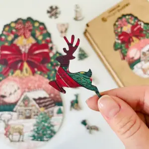 téli tündérmese fa puzzle