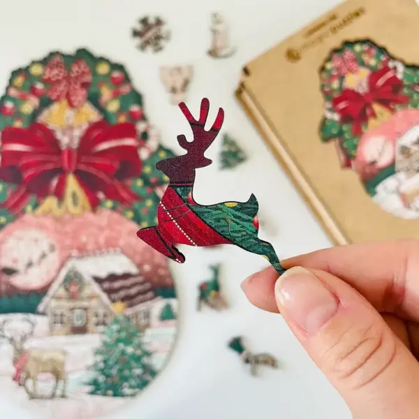 téli tündérmese fa puzzle