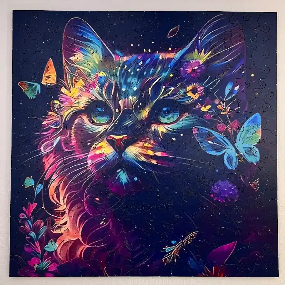 álmodozó cica fa puzzle