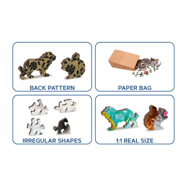 bun venit în junglă f apuzzle