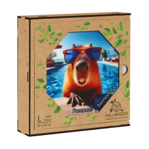 capybara, swimpybara fa puzzle