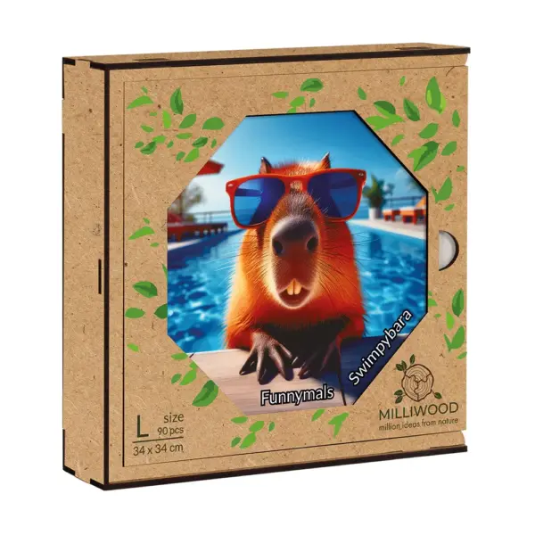 capybara, înotpybara fa puzzle