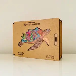 Csendes-óceáni Teknős fa puzzle 141 db