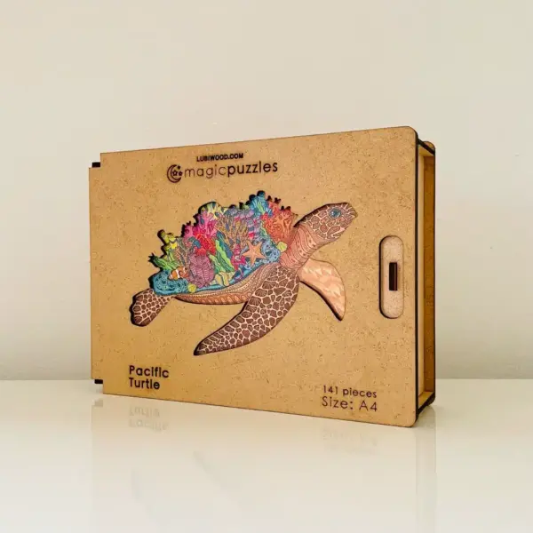 Csendes-óceáni Teknős fa puzzle 141 db