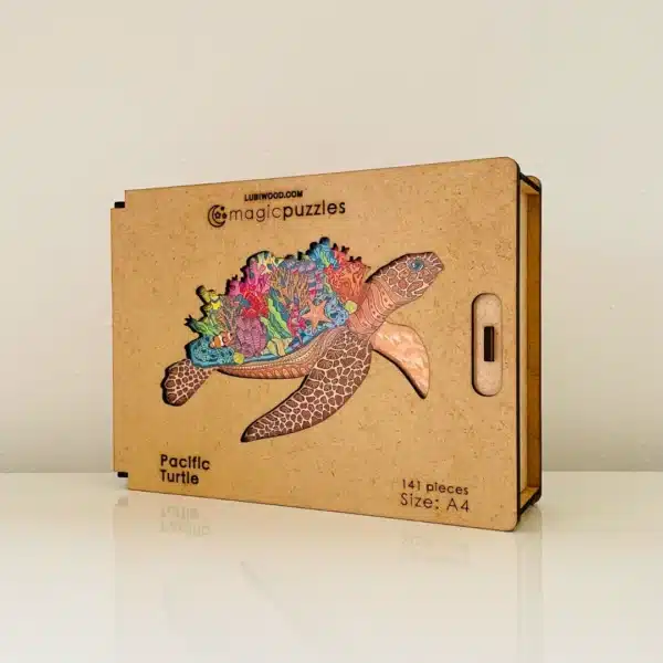 Pacific Turtle puzzle din lemn 141 piese