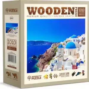 Santorini puzzle din lemn