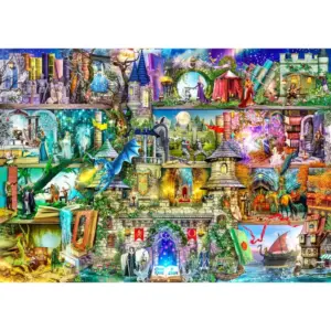 A fost odată ca niciodată - un puzzle copac zână