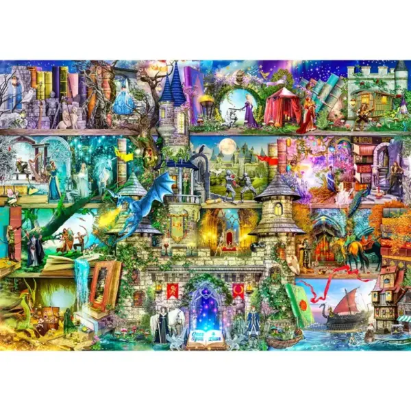 A fost odată ca niciodată - un puzzle copac zână