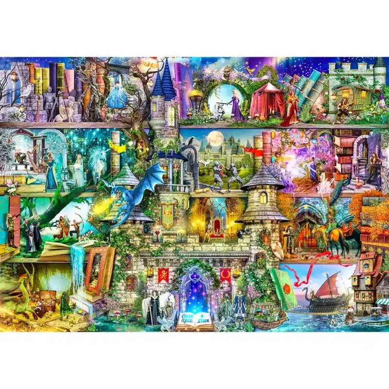 A fost odată ca niciodată - un puzzle copac zână