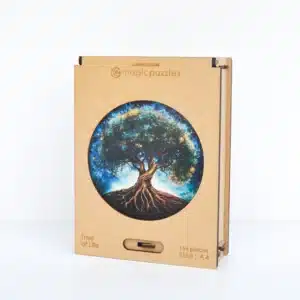 Copac al vieții puzzle din lemn 154 piese