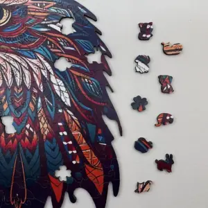 fenséges sas fa puzzle