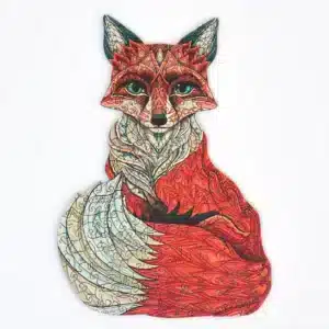 Puzzle din lemn Cunning Fox