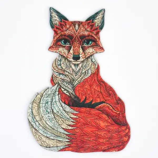 Puzzle din lemn Cunning Fox