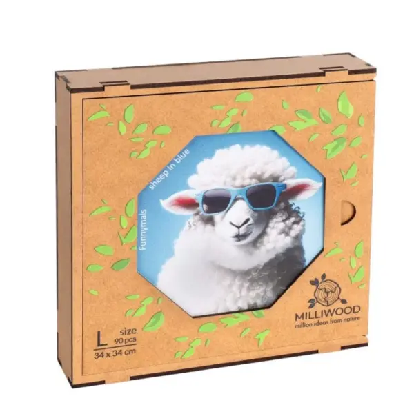 funky miel puzzle din lemn