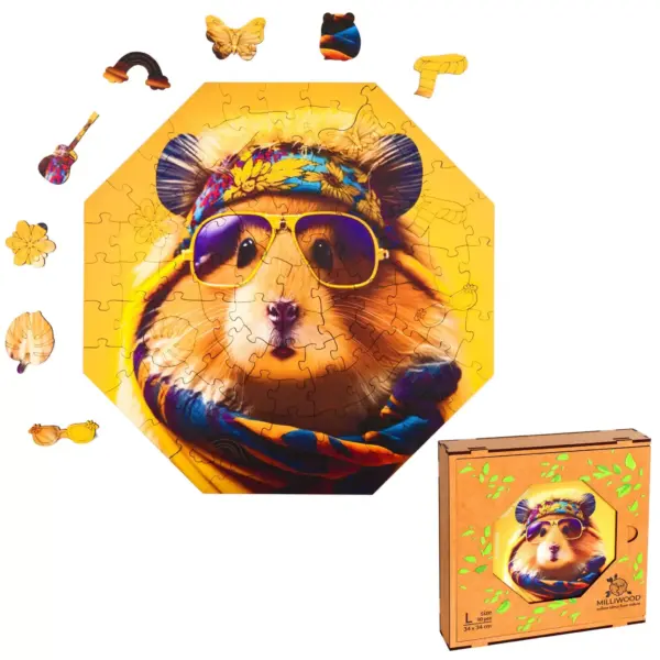 hippy hörcsög fa puzzle
