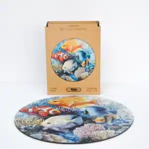 coral ancoră puzzle din lemn