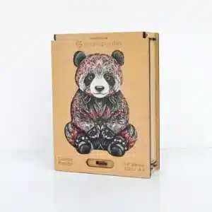 Jolly Panda puzzle din lemn 147 piese