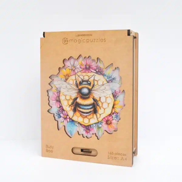 Busy Bee puzzle din lemn 165 piese