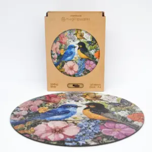 tavaszi madarak fa puzzle