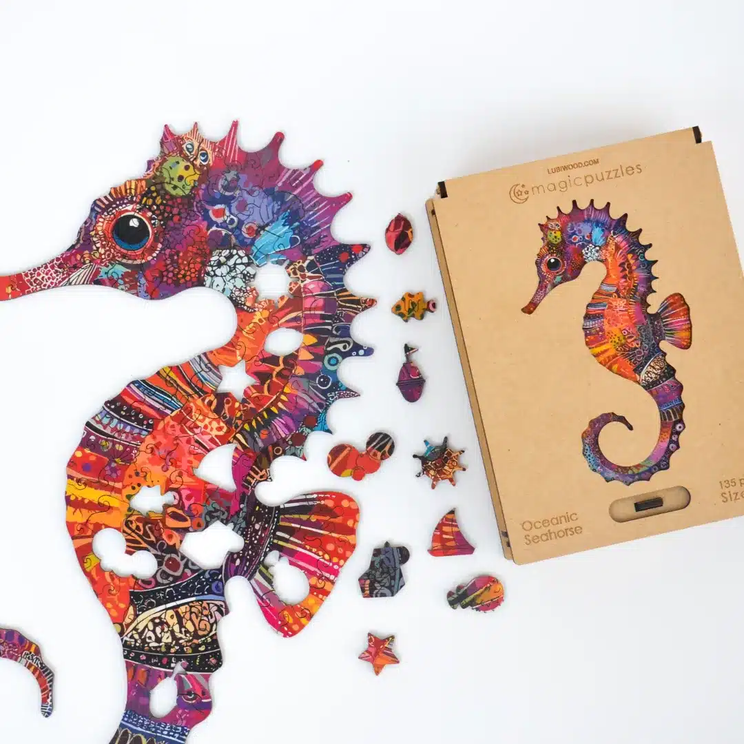 tengeri csikohal fa puzzle