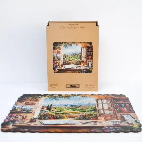 Puzzle din lemn Priveliște Toscană