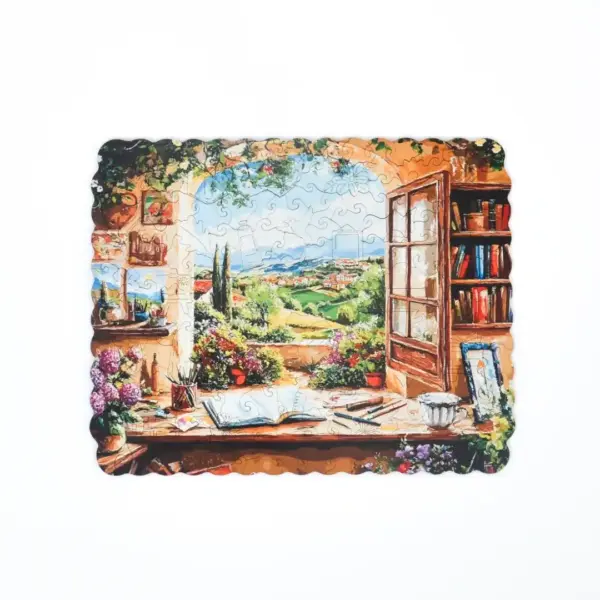 Puzzle din lemn Priveliște Toscană