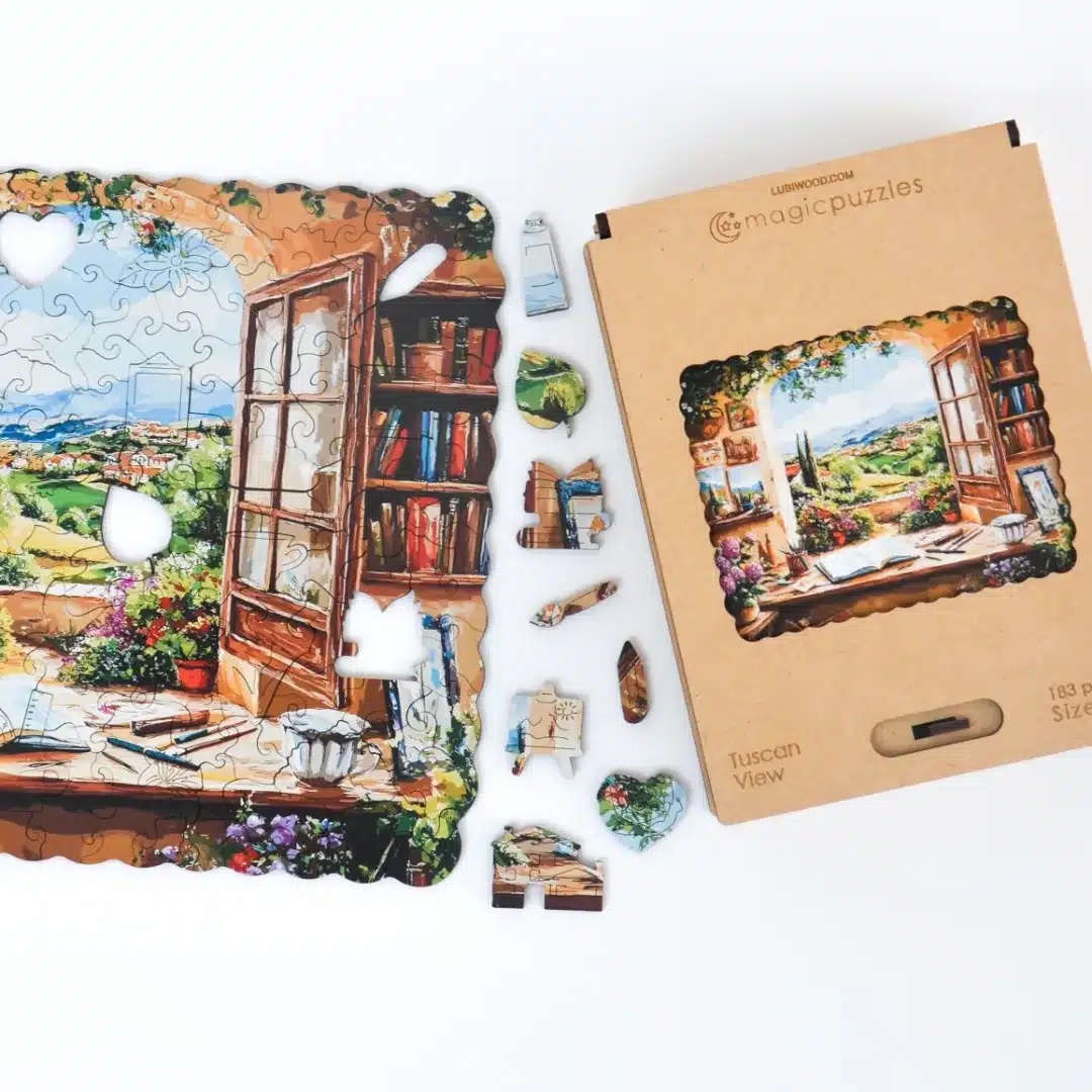 toskan klatas puzzle din lemn