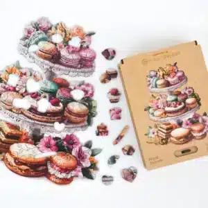 viragos delicacies puzzle din lemn