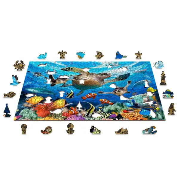 óceáni élet fa puzzle