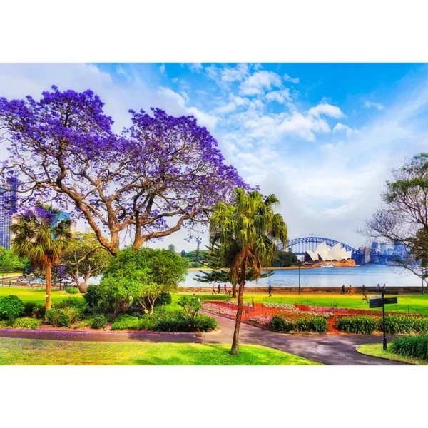 Sydney în primăvară Puzzle din lemn