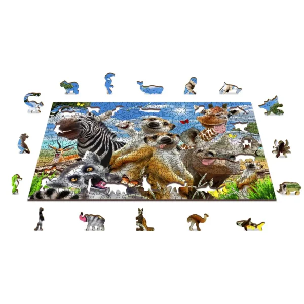 Bine ați venit la Africa Wooden Puzzle