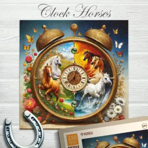 idő vágtája fa puzzle